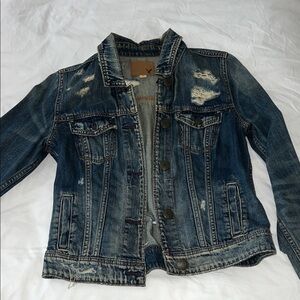 American Eagle Outfitters Blue Jean Jacket